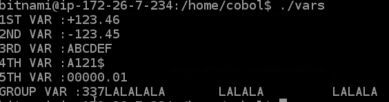 executing cobol on linux