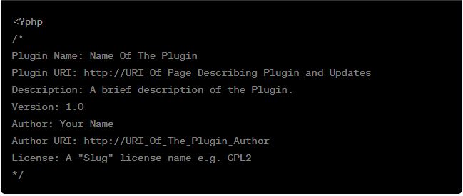 developing a WordPress Plugin