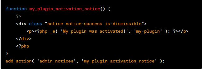 Coding a WordPress Plugin